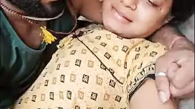 Horny village couple sex on rooftop with oral sex