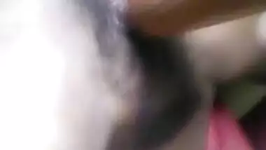 Village teen girl dildoing her horny pussy with a chapati roller