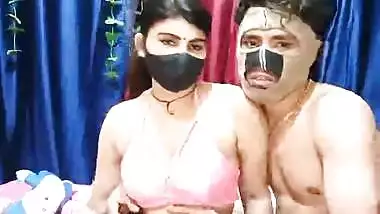 Indian Sexy Hot Bhabhi Live Romance And Fuck