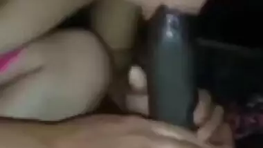 Desi MILF receives guy's XXX tool in mouth and sucks for MMS viewers