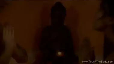 Girls Enjoying The Relaxing Ambiance Of The Room