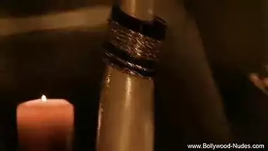 Naked beauty of a desi chick during an oil massage