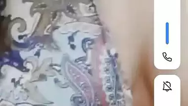 Early morning nude show with fingering of horny babe