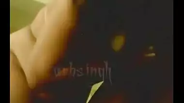 BBW aunty exposes busty assets to secret lover