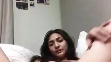 Cute girl fucking pussy dildo