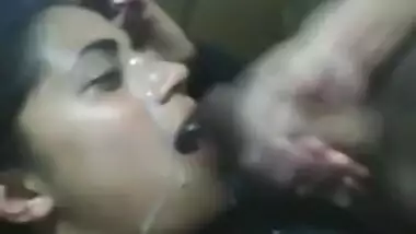 Sucking And Cum Face