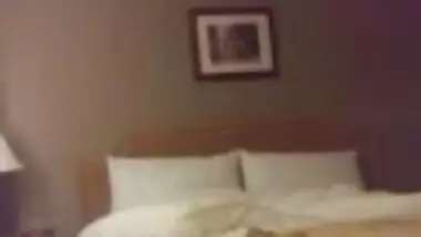 Punjabi aunty fucking with boss in hotel room