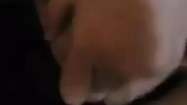 Cute indian lover showing her gf boobs