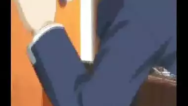 Hentai Girl Masturbates Juicy On The Couch