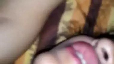 Cute girl hard fucking with loud moans