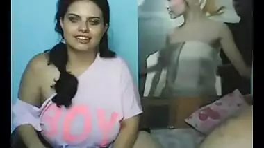 Naked cam show of a hot Punjabi girl