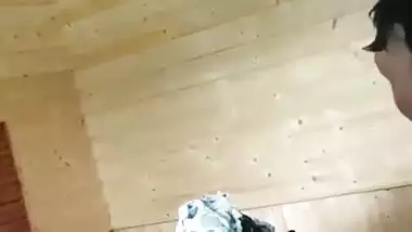 Rakhi Sawant changing clothes