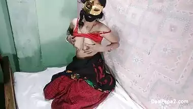 Indian Bhabhi with her lover trying to fulfill their sexual desires so went home for sexual fun where traditional sex changed in western style