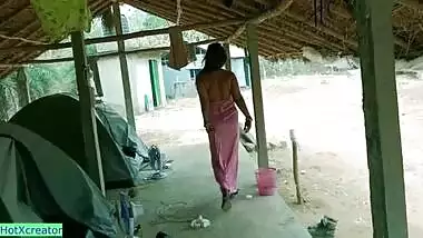 Indian Rich Aunty best Foreplay Sex with Resort Boy! Outdoor Sex