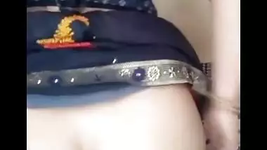 My Indian Aunty Video Chatting With Me And Showing