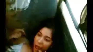 Teen girl fucked by driver in car