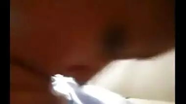Naughty college girl’s home sex with her lover