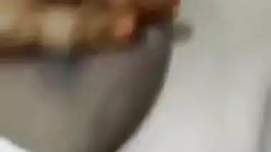 Today Exclusive- Horny Desi Girl Showing Her Boobs And Fingerring Part 1