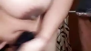 Divya Indian BBW Wife Full Naked and Giving Blowjob on Live Show