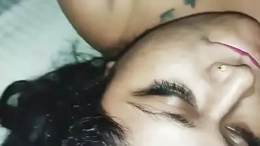 Desi randi sex after blowjob with lavender lips
