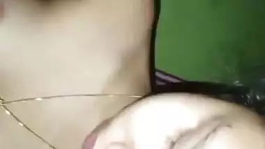 Village wife night sex with husband after blowjob