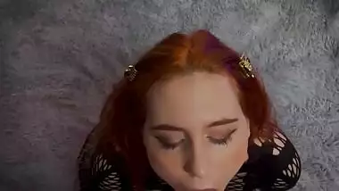 Red-haired stepsister prepared a gift