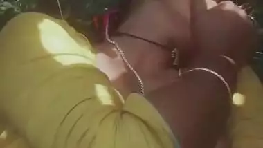 Desi village aunty outdoor fucking