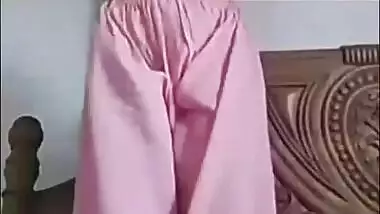 Bangladeshi cute girl showing her small boobies