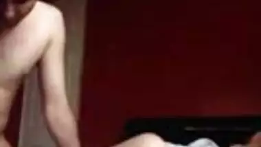 Indian slut rides him like