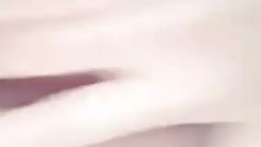Beautiful Indian Cute Girl Showing And Rubbing Pussy