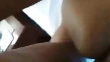 Indian wife doggy style fuck with loud moaning